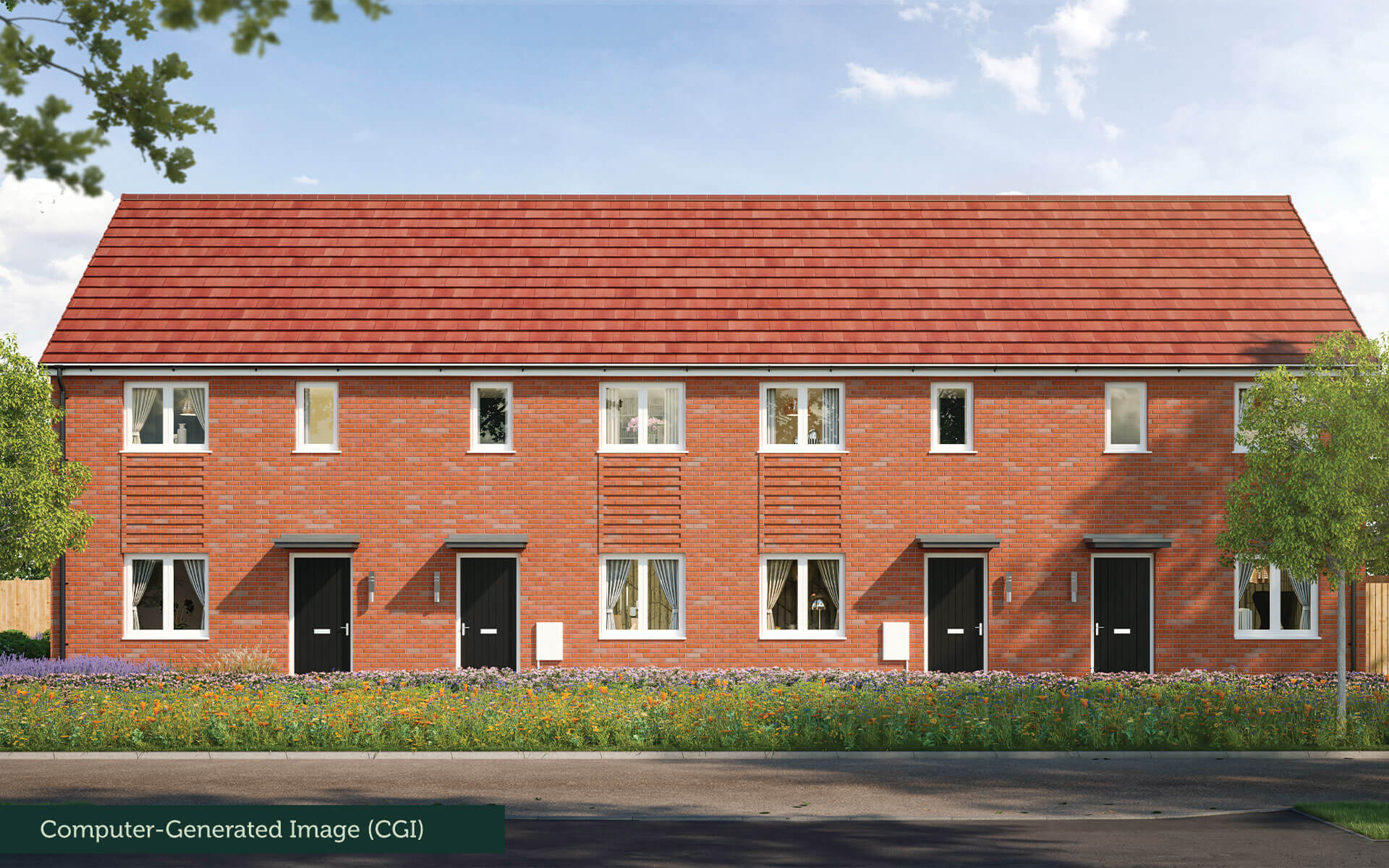 Plot 170 - The Willow - Mid-Terrace, Kiln Barn Road, Ditton, Kent, Aylesford, ME20 6QS