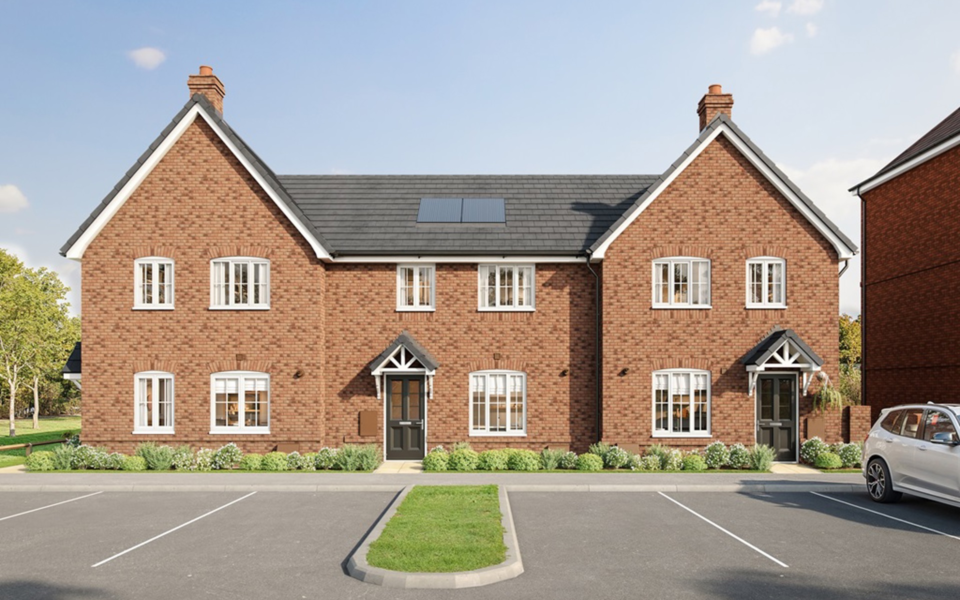 Plot 564 Stafford - Mid-Terrace, Blunden Road, Stowmarket, Suffolk, IP14 1XY
