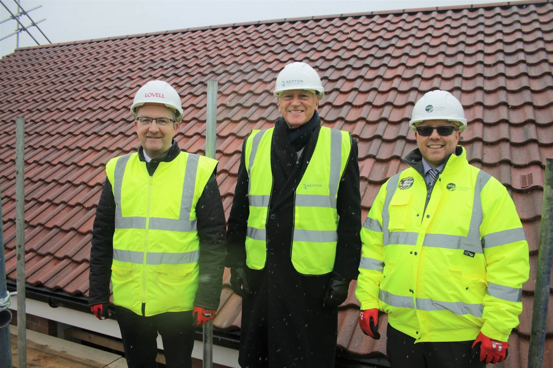 Topping Out Ceremony Marks Key Milestone At All Affordable Norfolk ...