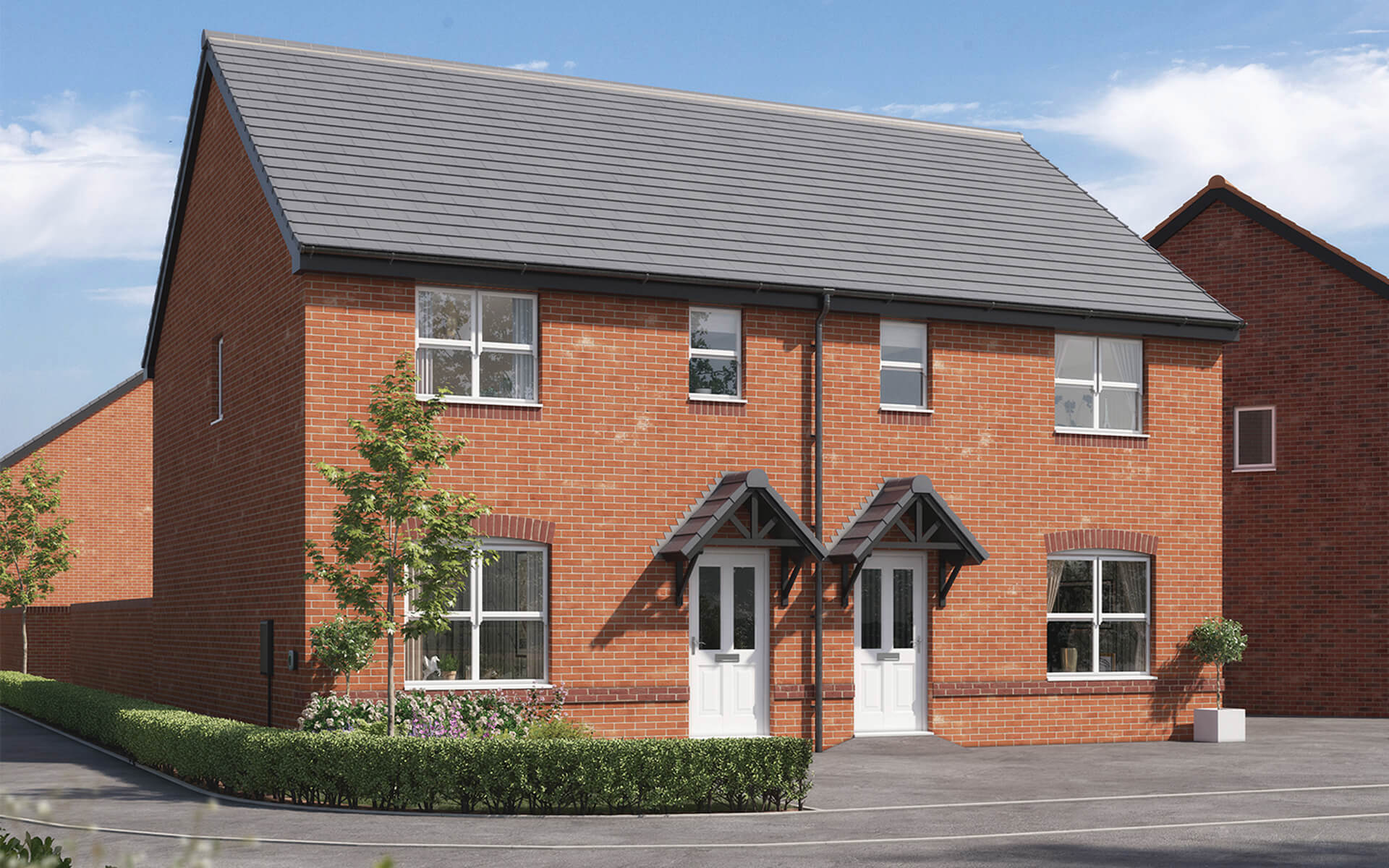 Plot 281 Elmhurst - Semi-Detached, Cricket Lane, Lichfield, Staffordshire, WS14 9ER